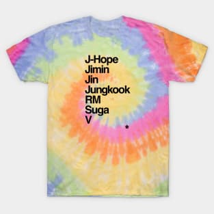 BTS_names T-Shirt